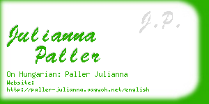 julianna paller business card